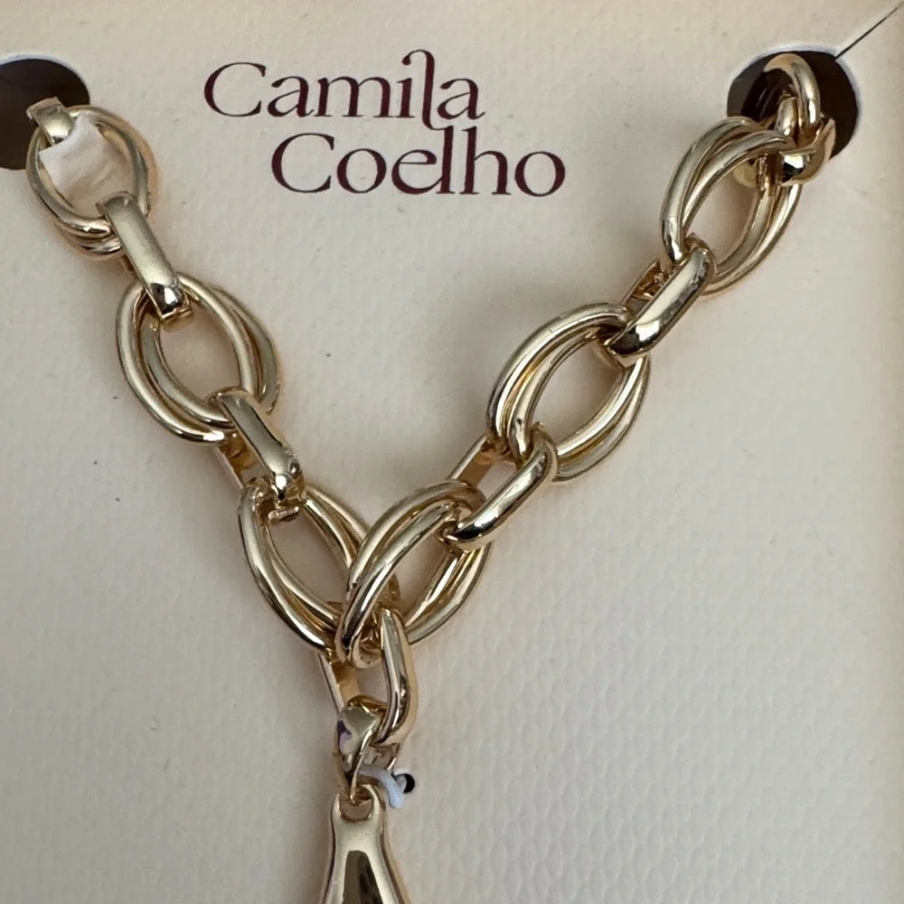 Camila Coelho Gold colored Star Pendant Necklace